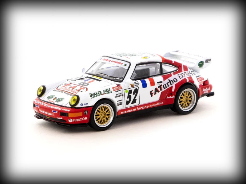 Load image into Gallery viewer, Porsche 911 RSR 3.8 1994 Le Mans #52 TARMAC WORKS 1:64
