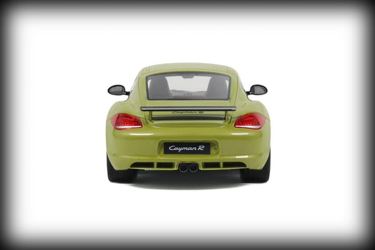 Porsche CAYMAN R 2012 (GROEN) GT SPIRIT 1:18