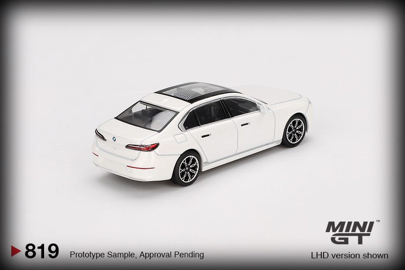 Chargez l&#39;image dans la visionneuse de la galerie, Bmw I7 XDRIVE60 BLANC MINÉRAL 2024 (LHD) MINI GT 1:64
