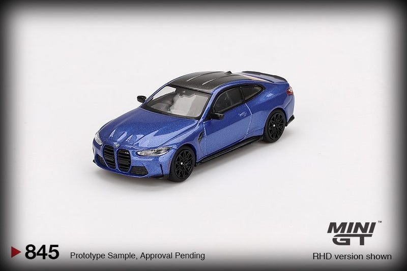 Load image into Gallery viewer, Bmw M4 (G82) COMPETITION PORTIMAO BLUE 2024 (LHD) MINI GT 1:64
