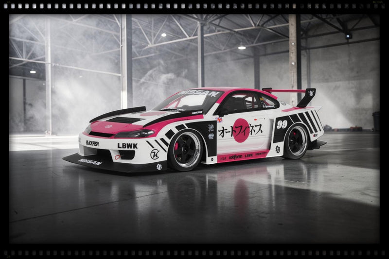 Load image into Gallery viewer, NISSAN SILVIA (S15) SUPER SILHOUETTE BY LB- WORKS PINK 2025 GT SPIRIT 1:18
