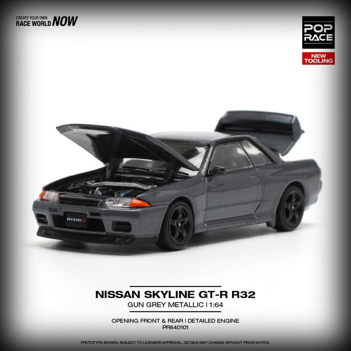 Nissan Skyline GT-R R32 POP RACE 1:64