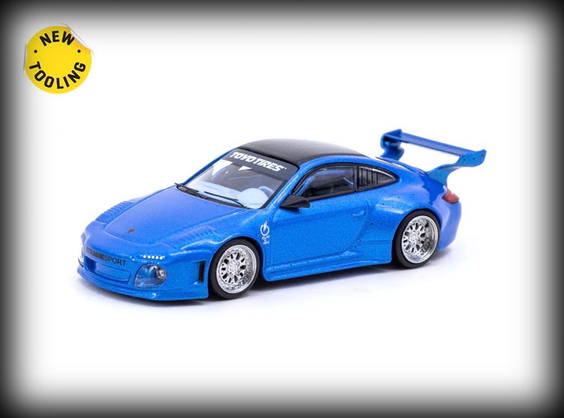 Chargez l&#39;image dans la visionneuse de la galerie, Porsche Old &amp; New 997 TARMAC WORKS 1:64
