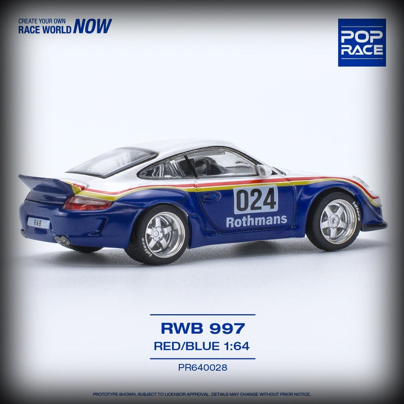 Load image into Gallery viewer, Porsche RWB 997 POP RACE 1:64
