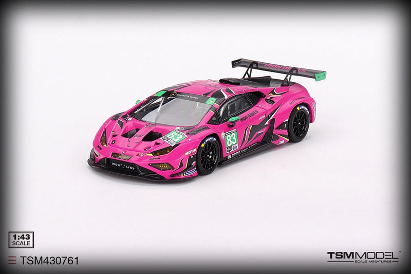 Load image into Gallery viewer, Lamborghini HURACAN GT3 EVO2 #83 IRON DAMES DAYTONA 24 HRS 2023 TSM Models 1:43
