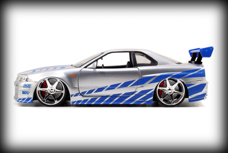 Chargez l&#39;image dans la visionneuse de la galerie, Nissan SKYLINE GT-R 2002 JADA 1:24
