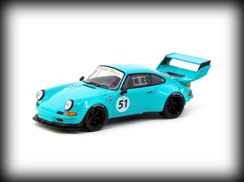 Laad de afbeelding in de Gallery-viewer, Porsche RWB Porsche Backdate Nr.51 TARMAC WORKS 1:43
