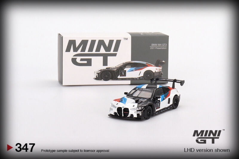 Load image into Gallery viewer, Bmw M4 GT3 #1 PRESENTATION 2021 (LHD) MINI GT 1:64
