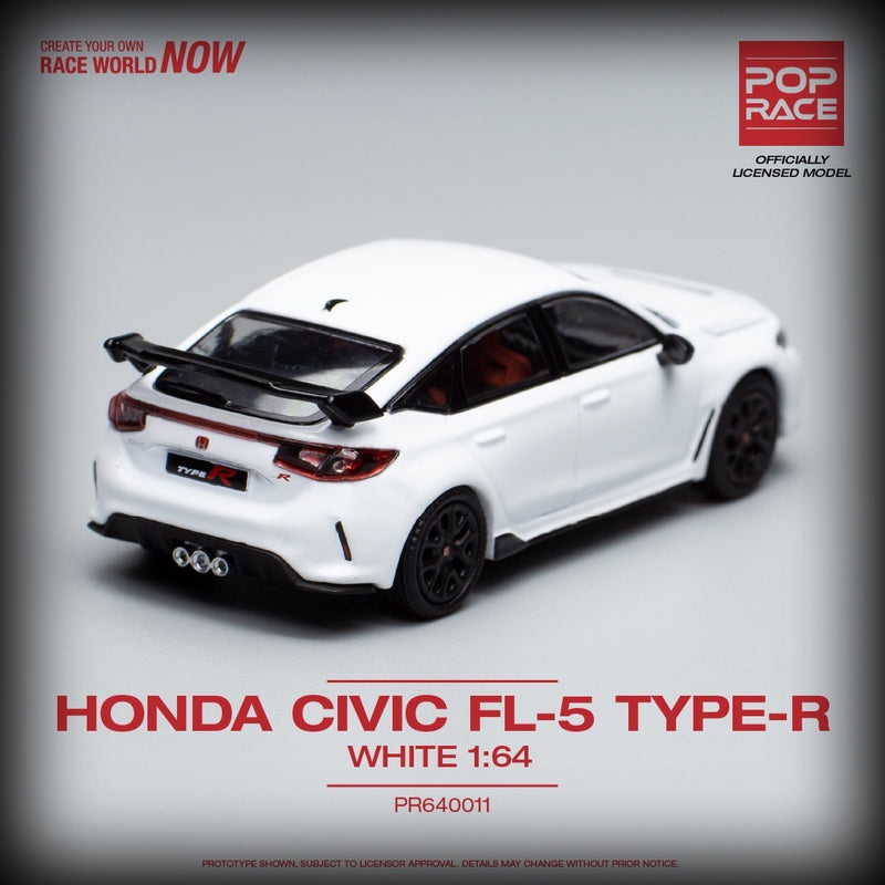 Laad de afbeelding in de Gallery-viewer, Honda Civic Type R FL5 POP RACE 1:64
