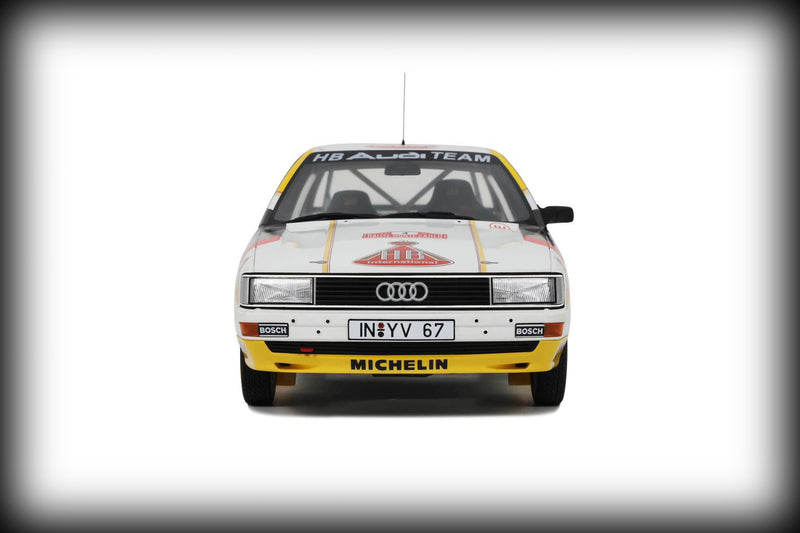 Chargez l&#39;image dans la visionneuse de la galerie, Audi 200 QUATTRO BLANC MONTE CARLO 1987 (ÉDITION LIMITÉE 3000 pièces) OTTOmobile 1:18
