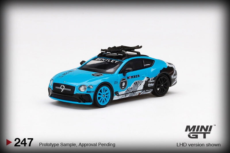 Load image into Gallery viewer, Bentley Continental GT GP Ice Race 2020 (LHD) MINI GT 1:64
