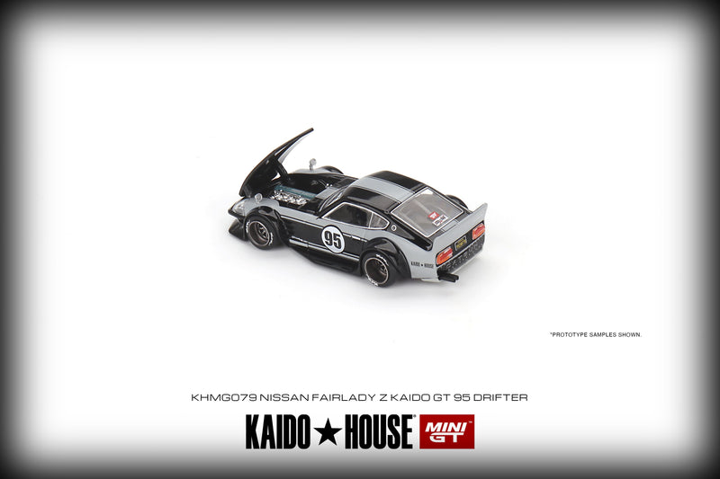 Chargez l&#39;image dans la visionneuse de la galerie, Nissan Fairlady Z GT 95 Drifter V1 Kaido House MINI GT 1:64

