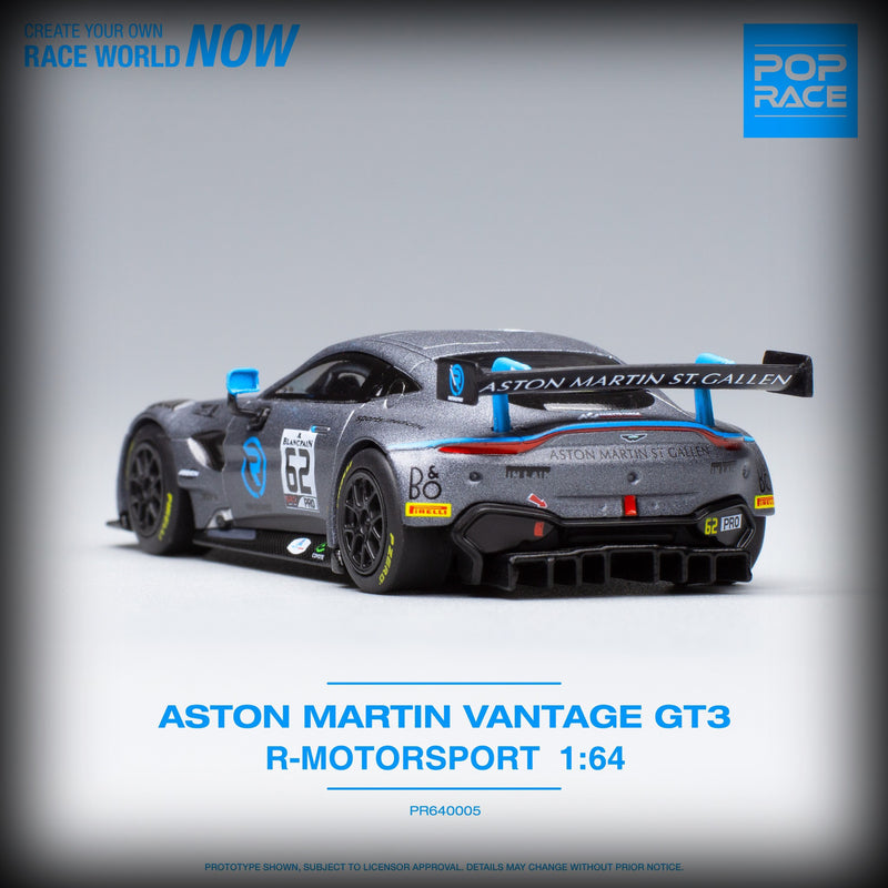 Laad de afbeelding in de Gallery-viewer, Aston Martin R #62 Motorsport POP RACE 1:64
