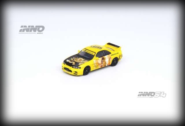 Load image into Gallery viewer, Nissan Skyline GTS-R R33 *Bruce Lee 50th Anniversary* INNO64 Models 1:64

