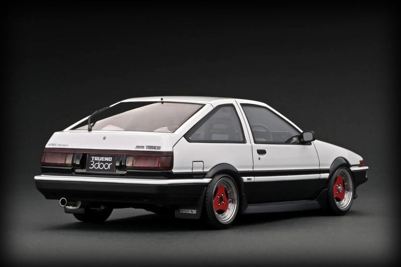 Load image into Gallery viewer, Toyota Sprinter Trueno 3dr GT Apex (AE86) ADVAN A3A Wheels IGNITION MODEL 1:18
