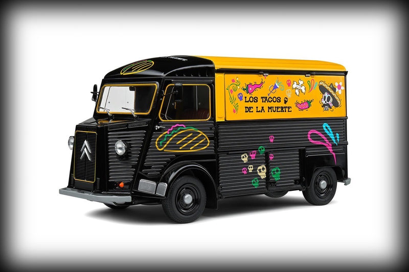 Load image into Gallery viewer, Citroën TYPE HY LOS TACOS DE LA MUERTE 1969 SOLIDO 1:18
