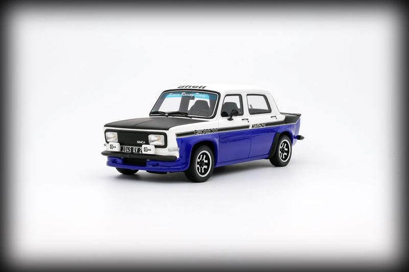 Load image into Gallery viewer, Simca 1000 RALLYE 2 SRT 1977 (BLUE/WHITE/BLACK) OTTOmobile 1:18
