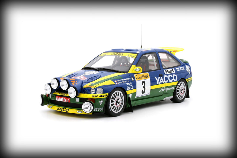 Load image into Gallery viewer, Ford ESCORT RS COSWORTH BLUE P. BERNARDINI RALLYE MONTE CARLO 1996 OTTOmobile 1:18

