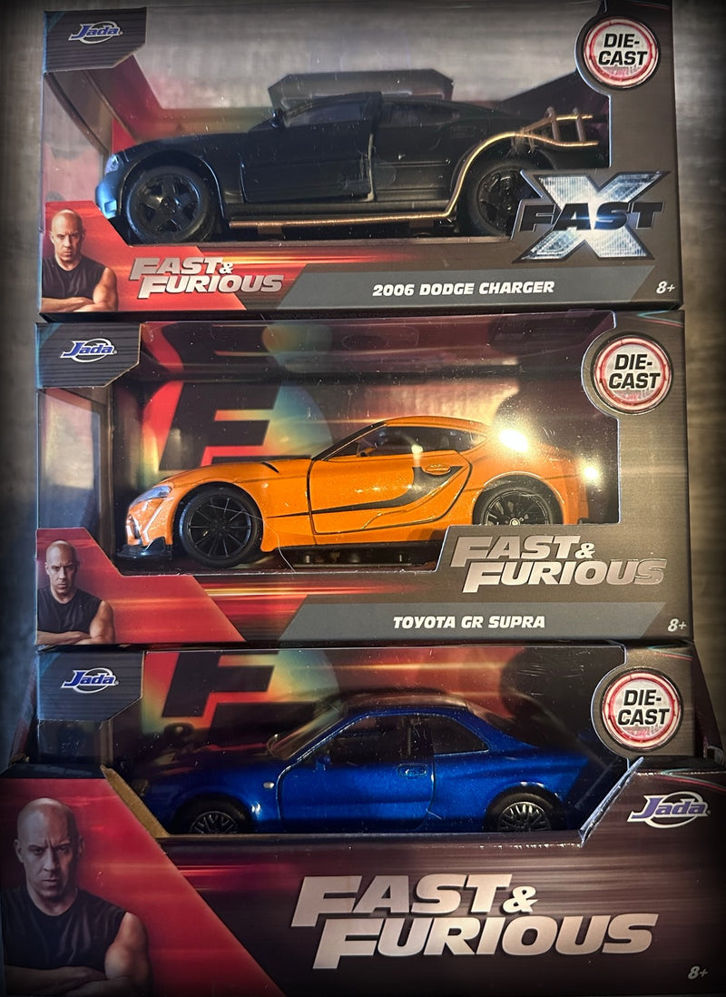 Load image into Gallery viewer, Fast &amp; Furious 6-pack with BOX JADA 1:32
