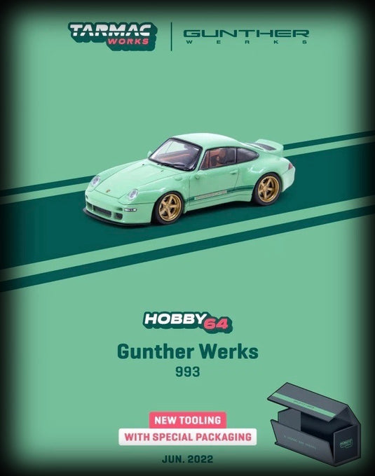 Porsche Gunther Werks 993 TARMAC WORKS 1:64