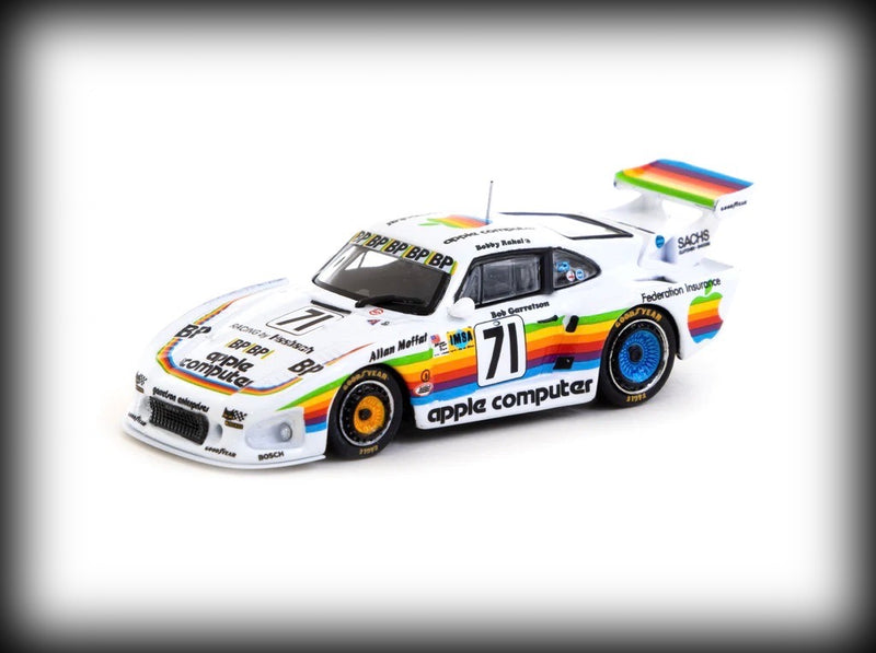 Laad de afbeelding in de Gallery-viewer, Porsche 935 K3 24h Le Mans 1980 Nr.71 B. Rahal/ B. Garretson/ A. Moffat TARMAC WORKS 1:64
