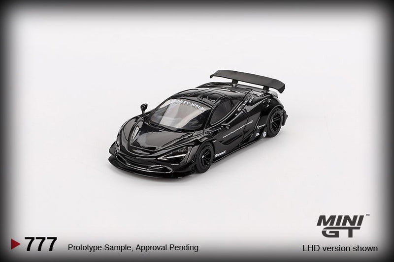 Chargez l&#39;image dans la visionneuse de la galerie, McLAREN 720S NOIR 2023 (LHD) MINI GT 1:64
