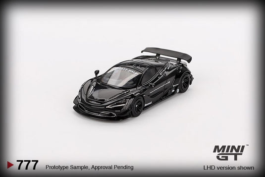 McLAREN 720S NOIR 2023 (LHD) MINI GT 1:64