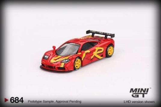 McLaren F1 GTR Presentation 1996 (LHD) MINI GT 1:64