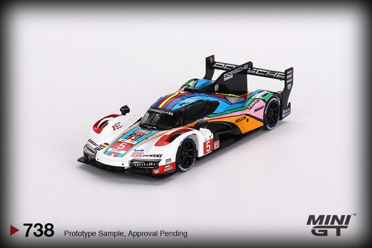 WORLDWIDE LIMITED EDITION OF 3000PCS SET OF 3 PORSCHE 963 PENSKE MOTORSPORT #5 / #6 / #75 24H LE MANS 2023 MINI GT 1:64