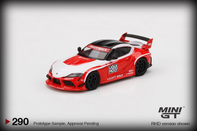 Laad de afbeelding in de Gallery-viewer, Toyota GR Supra LB Works MINI GT 1:64
