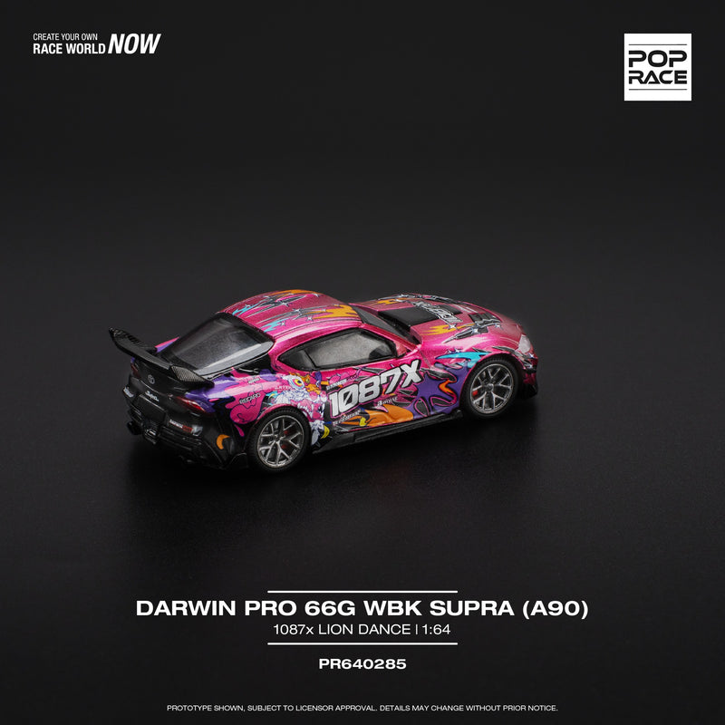 Chargez l&#39;image dans la visionneuse de la galerie, Toyota Darwin Pro 66G WBK Supra (A90) POP RACE 1:64
