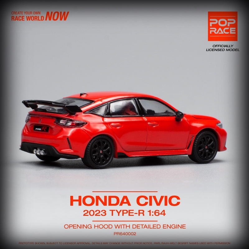 Chargez l&#39;image dans la visionneuse de la galerie, Honda Civic Type R FL5 POP RACE 1:64
