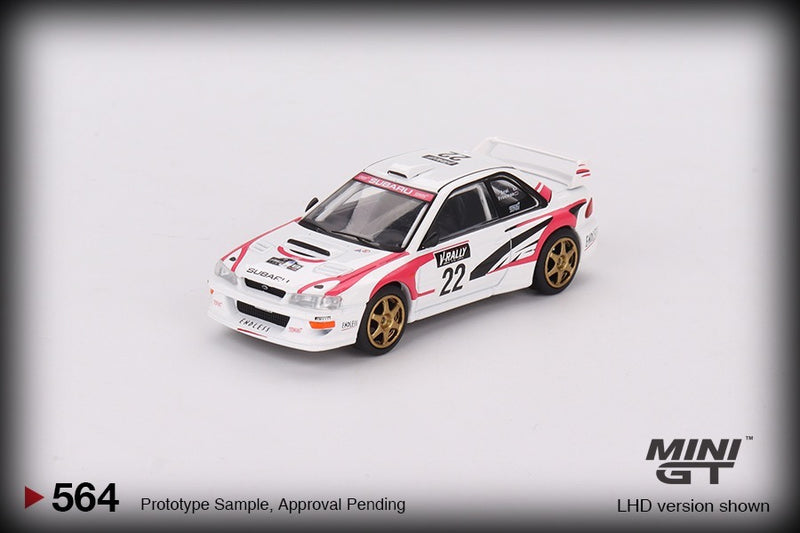 Chargez l&#39;image dans la visionneuse de la galerie, Subaru Impreza WRC98 #22 Rallye Tour de Corse 1999 (LHD) MINI GT 1:64

