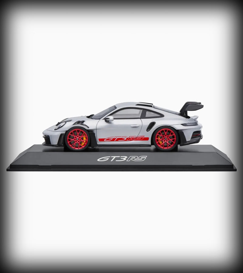 Laad de afbeelding in de Gallery-viewer, Porsche 911 GT3 RS (992) - LIMITED EDITION - PORSCHE DEALERMODEL 1:43
