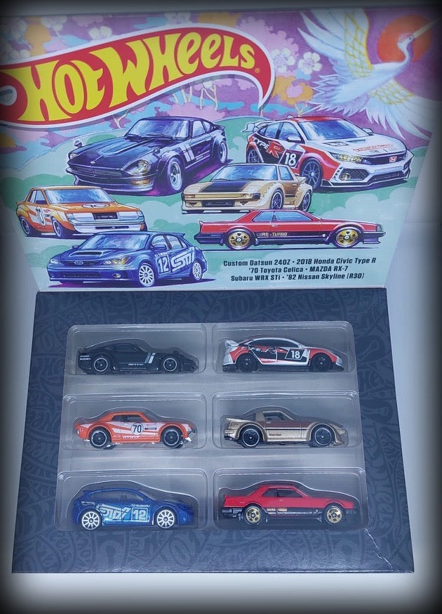 Load image into Gallery viewer, Japan Theme 6-pack HOT WHEELS 1:64

