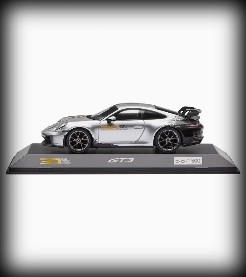 Chargez l&#39;image dans la visionneuse de la galerie, Porsche 911 GT3 30Y SUPERCUP - ÉDITION LIMITÉE 1500 pièces - PORSCHE DEALERMODEL 1:43
