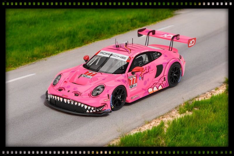 Load image into Gallery viewer, Porsche 911 (992) GT3 R #77 AO RACING ROAD AMERICA 2024 TSM Model 1:43
