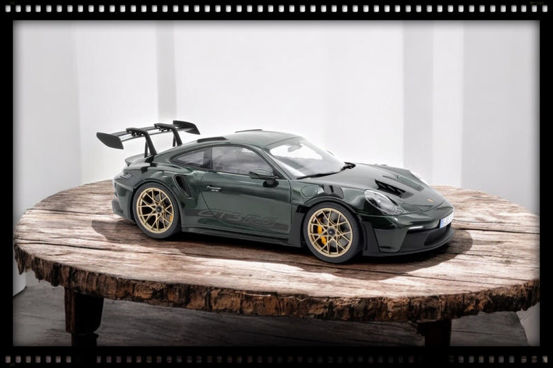 Load image into Gallery viewer, PORSCHE 911 GT3 RS 2022 GREEN/BLACK/GOLD NOREV 1:12
