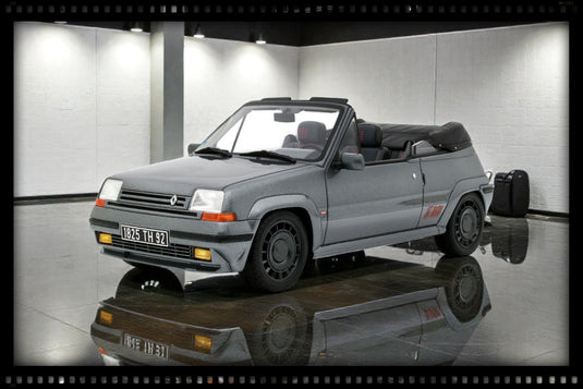 RENAULT 5 GT TURBO CABRIOLET GRIS 1995 OTTOmobile 1:18