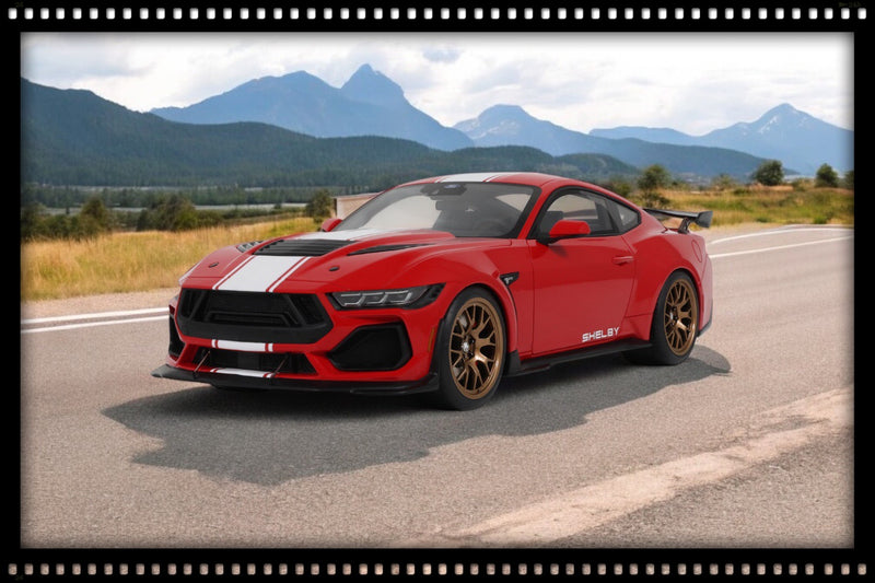 Load image into Gallery viewer, Ford SHELBY MUSTANG SUPERSNAKE RACE RED 2025 GT SPIRIT 1:18
