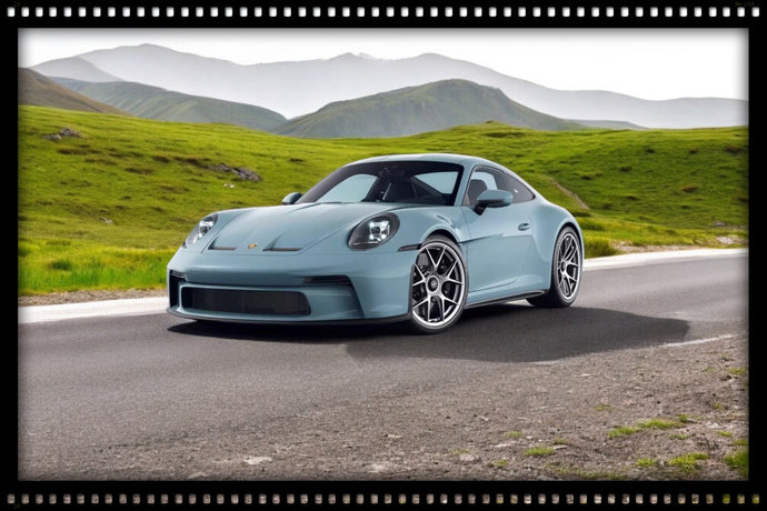 Porsche 911 S/T 2023 BLUE Meissen (LIMITED EDITION 900 PIECES) NOREV 1:12