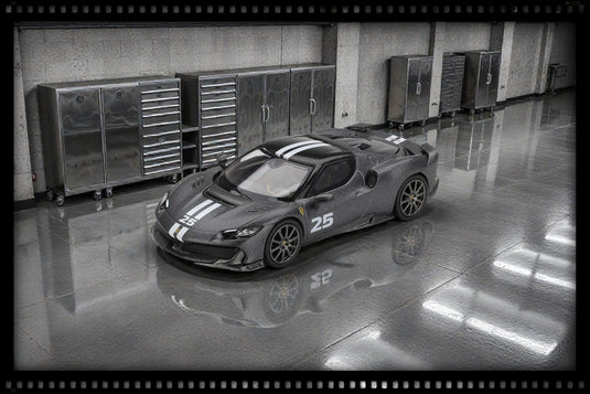 Ferrari 296 SPECIALE GRIJS SILVERSTONE MAT 2025 BBR Models 1:64