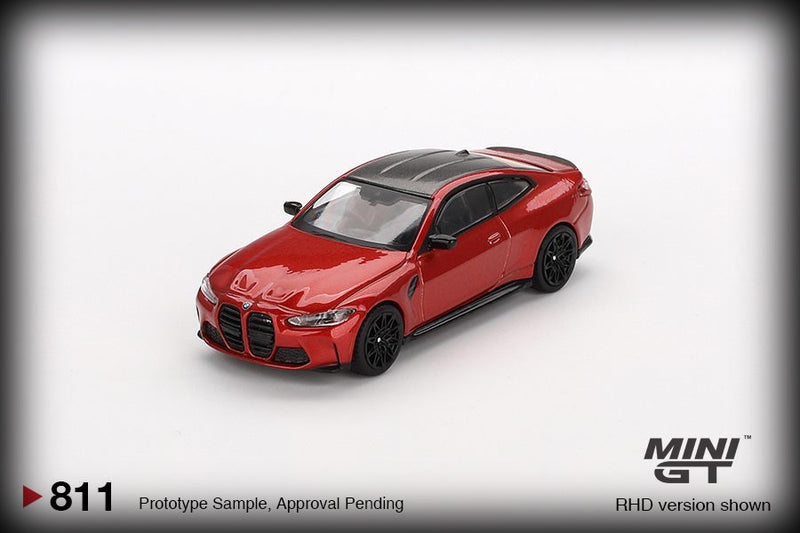 Chargez l&#39;image dans la visionneuse de la galerie, Bmw M4 (G82) COMPETITION SAKHIR ORANGE 2024 (LHD) MINI GT 1:64
