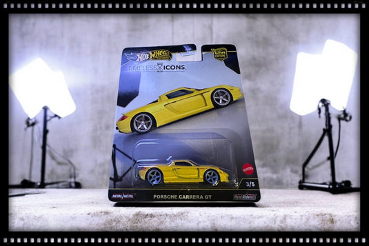Porsche CARRERA GT Yellow HOT WHEELS 1:64