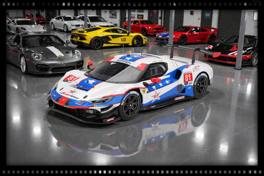 Ferrari 296 GT3 #81 DRAGONSPEED WATKINS GLEN 2025 BBR Models 1:18