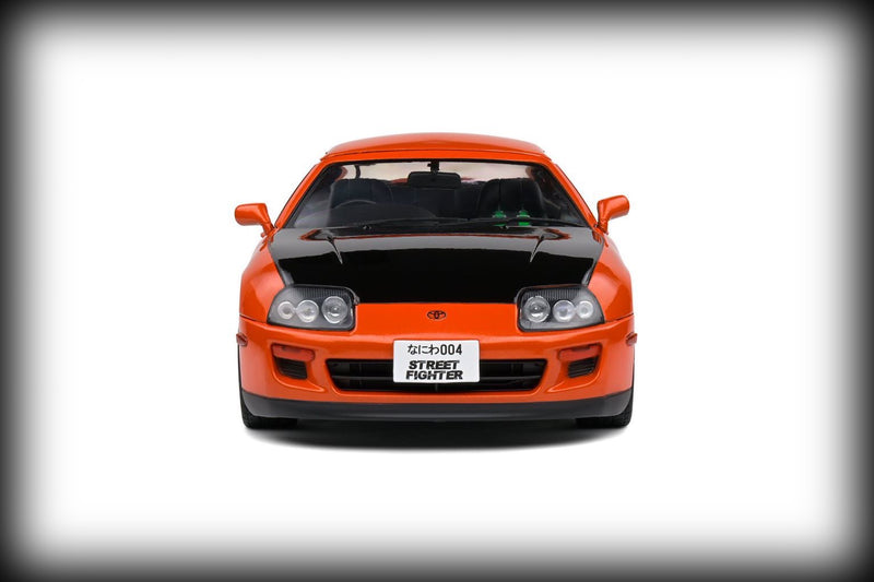 Load image into Gallery viewer, Toyota SUPRA MK4 (A80) STREETFIGHTER ORANGE 1993 SOLIDO 1:18
