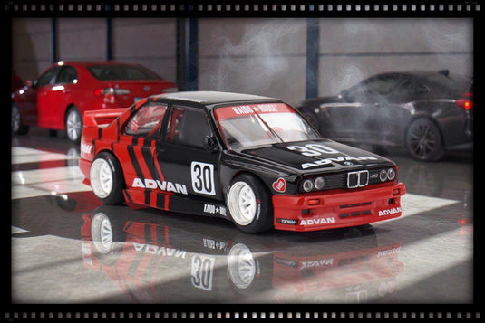 Bmw M3 (E30) KAIDO WORKS ADVAN 2025 MINI GT 1:64
