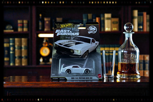 Ford MUSTANG BOSS 302 1969 FAST&FURIOUS HOT WHEELS 1:64