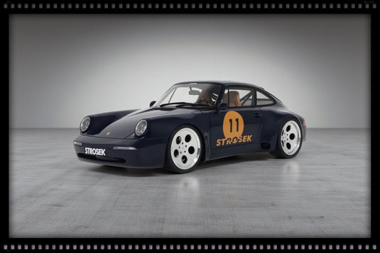 Porsche STROSEK MEGA 30 BLEU 2024 GT SPIRIT 1:18
