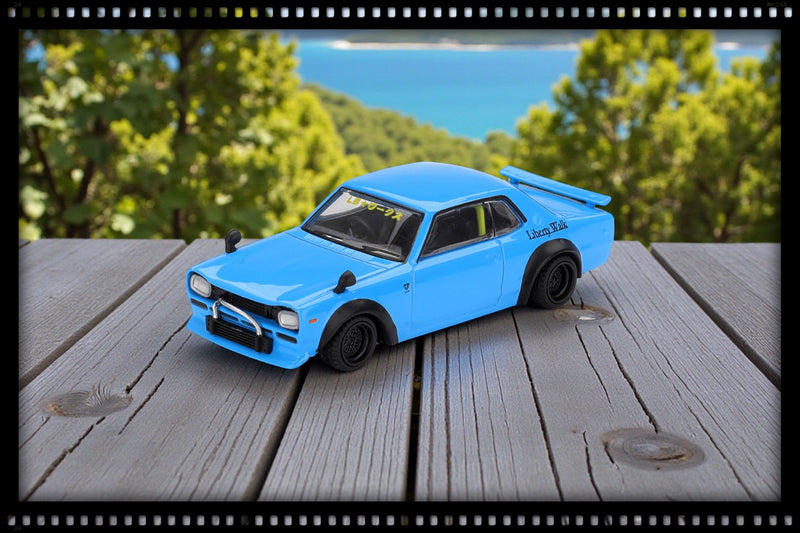 Laad de afbeelding in de Gallery-viewer, Nissan HAKOSUKA BLAUW NISSAN LB★WORKS HAKOSUKA 2015 (RHD) MINI GT 1:64
